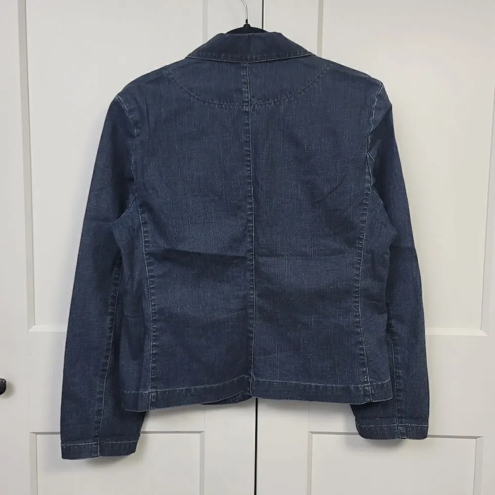 Bensimon collection blazer denim jacket, 44 - Picture 3 of 6